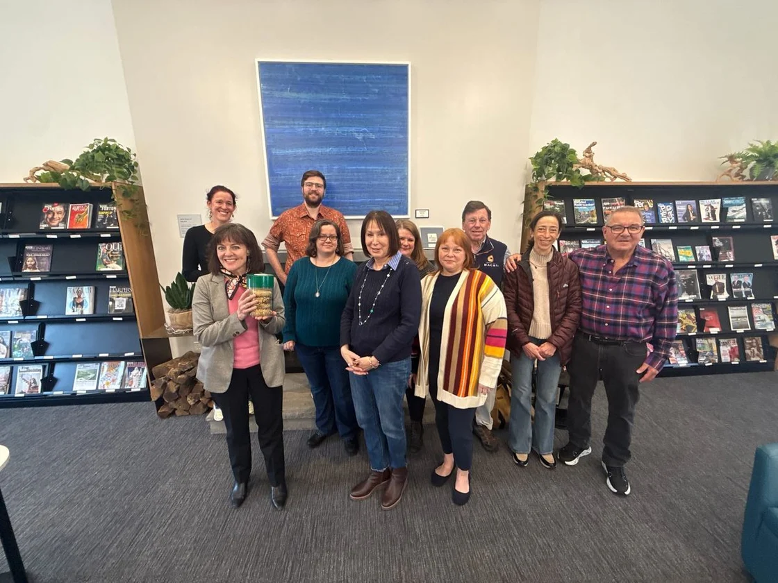 01 - Bagels and goodwill Local business brings community gesture to Abbot Public Library