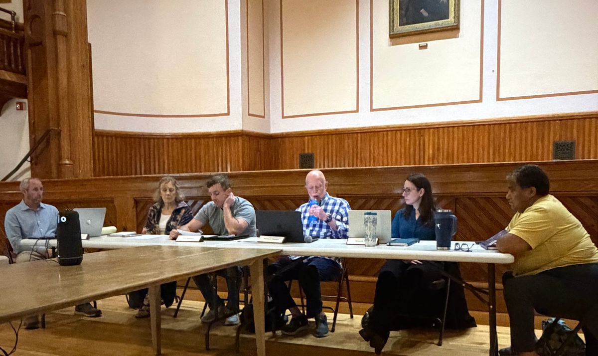 Marblehead Board of Health members at their Sept. 9 meeting