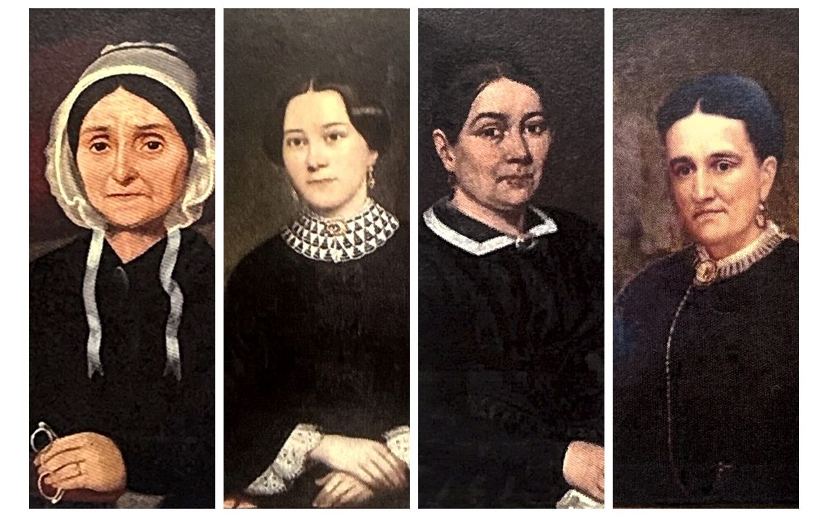 Four 19th-century portraits of Marblehead women offered to the Historical Commission
