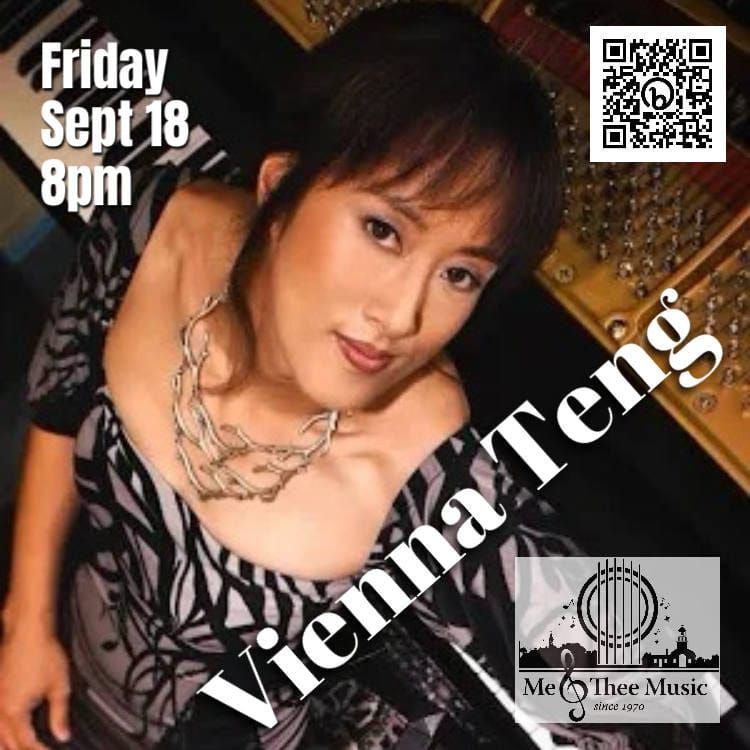 Promotional art for Vienna Teng at Me&Thee Music